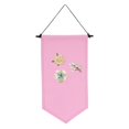 thumbnail image 1 of Uxcell Blank Canvas Banners, Pin Display Wall Banner for Home Decor, Pink, 1 of 7