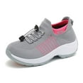thumbnail image 4 of ibiyuan Armadillo Shoes for Women Womens Walking Shoes Hands Free Supportive Mesh Sneakers Casual Wide Toe Cloud Cushion Sole Athletic Running Shoes on Soft Shoes, 4 of 9