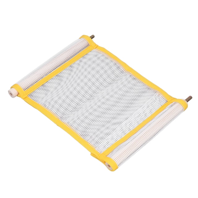 Hamster Mesh Hammock, Keeps Pets Active Double Layer Comfortable Hamster Mesh Breathable Bed Reduce Anxiety Safe For Small Pets S,L