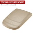 thumbnail image 3 of KBH Center Console Lid Armrest Cover for 1997-2003 Ford F150 Lariat, Middle Console Cover Replacement Upholstery for Truck Accessories Interior, Beige (Leather Skin Only), 3 of 7