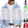thumbnail image 4 of Danhjin Men's Sun Protection Jackets Hooded Long Sleeve Outerwear Fishing Hiking Lightweight Full Zipper Jackets, 4 of 8