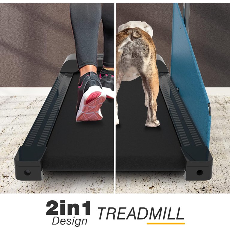 BowWowTread Dog Treadmill for Large/Medium Dogs, Dog Running Machine  Exercise Equipment for Large Dog Indoor Home 220lbs…