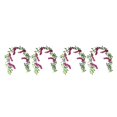 thumbnail image 4 of Kearding 2 bolsas de flores de glicinia simuladas-alambre de hierro con efecto de decoración tridimensional exquisita sobre moldeado de Type9 NO9, 4 of 6