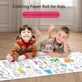 thumbnail image 3 of Children's Drawing Roll 11.8x118.1 Inch Paper Roll Cute Princess, 3 of 7