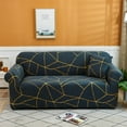 thumbnail image 1 of Stretch Sofa Cover Printed Couch Covers Elastic Sofa Slipcovers Cushion Couches Non Slip Soft Washable Furniture Protective Universal, 1 of 3