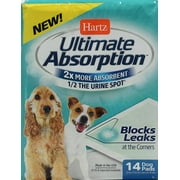 Angle View: Hartz ultimate absorption. 21 in x 17 in, 14 count
