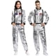 thumbnail image 3 of Mono de astronauta para niños y parejas, uniforme Unisex para Halloween, carnaval, fiesta, disfraz espacial, juego de rol, vestido elegante, 3 of 4