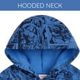 thumbnail image 4 of Marvel Avengers Spider-Man Iron Man Captain America Fleece Zip Up Hoodie Toddler to Big Kid, 4 of 5