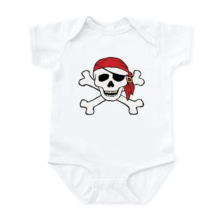 

CafePress - Funny Pirate Infant Bodysuit - Baby Light Bodysuit Size Newborn - 24 Months