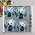 thumbnail image 2 of Bahomeck Electric Stove Burner Covers Set Of 4,Cute West Highland White Terrier With White Fur Metal Gas Stove Burner Covers,Protecting Gas Stoves,8 Inch And 10 Inch, 2 of 2
