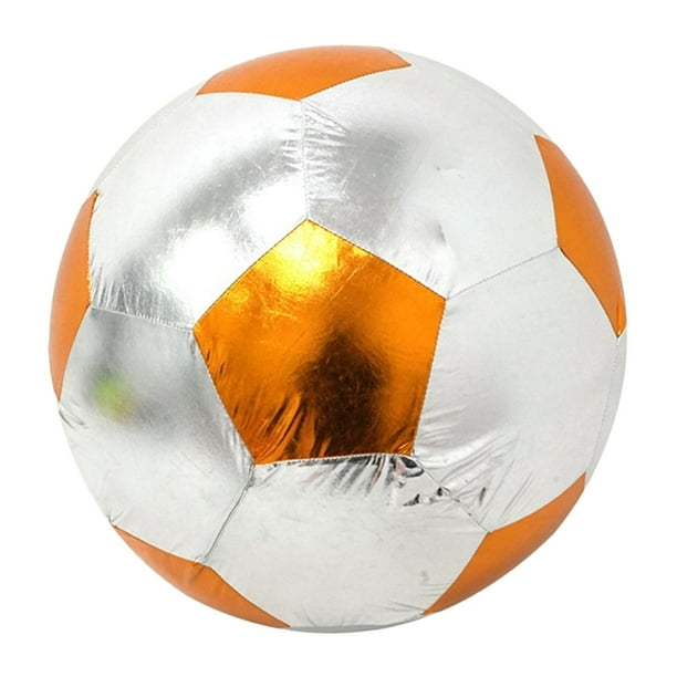 Balón de fútbol inflable de entrenamiento, interactivo, profesional, juguete para niños Naranja