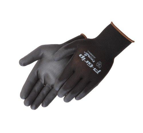 12 Pairs Better Grip Ultra-Thin Polyurethane Palm Coated Work Gloves BGSPU-BK-12 