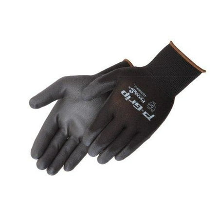 

Liberty P-Grip Ultra-Thin Polyurethane Palm Coated Glove with 13-Gauge Nylon/Polyester Shell Small Black (Pack of 12)