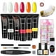 thumbnail image 1 of Kit profesional de gel UV para uñas con 6 colores vibrantes, extensiones y accesorios completos – Ideal para manicura duradera y brillante en casa o salón., 1 of 6