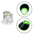 thumbnail image 5 of Visera Gorro Deportivo Protector Solar Y Rayos UV | para Exteriores Hombre/Mujer (Negro/Verde) MIMA 2 Moderno, 5 of 5