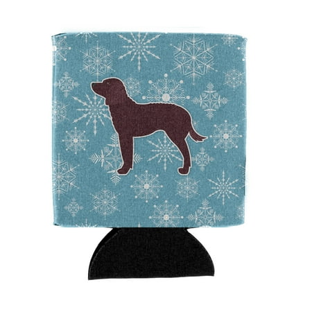 

Carolines Treasures BB3501CC Winter Snowflake American Water Spaniel Can or Bottle Hugger Can Hugger multicolor