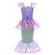 thumbnail image 1 of Disney Little Mermaid Ariel Princess Costume Kids Dress For Girls Cosplay Children Carnival Birthday Party Clothes Mermaid Dress V, 1 of 2
