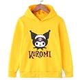 thumbnail image 4 of Sudadera informal de calle kawaii con dibujos animados de Hello Kitty Kuromi para niños y niñas de 3 a 14 años, sudadera con capucha para deportes al aire libre para niños, 4 of 5
