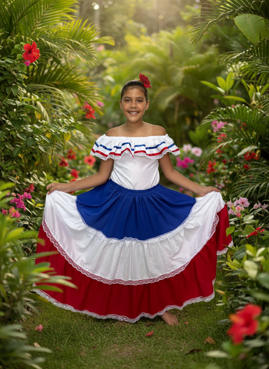 dominican republic dress , PUERTO RICO DRESS, COSTA RICA DRESS, PANAMA DRESS 2 weeks for you to receive your package Dominican Republic Traditional Dresses &