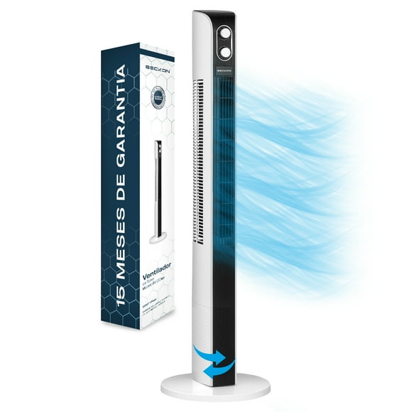Ventilador De Torre bv-28 Orion Turbo force 107cm de alto silencioso con oscilación Beckon