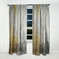 thumbnail image 2 of Designart 'Yellow Morning in Forest Panorama' Landscape Curtain Panel, 2 of 5