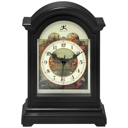 UPC 731742200532 product image for Infinity Instruments Classic Black Plastic 9-inch Analog Tabletop Clock | upcitemdb.com