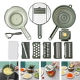 thumbnail image 4 of Cortador de verduras, utensilios de cocina, rebanador para verduras, frutas, queso y verduras verdes., 4 of 9