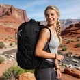 thumbnail image 6 of 50L Hiking Backpack for Men Women, Outdoor Camping Backpacking Backpack, Lightweight Travel Bag, Black - 8013, 6 of 8