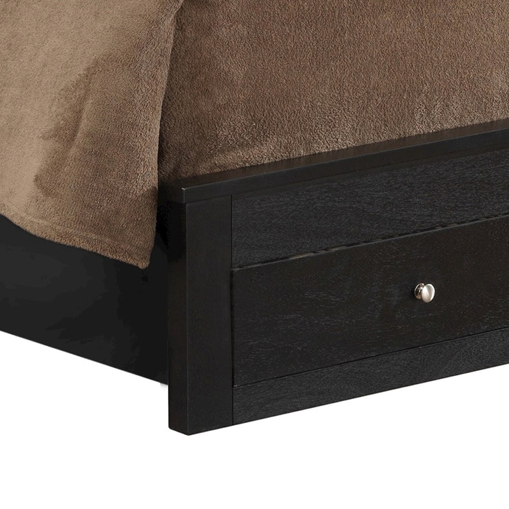 Glory Furniture Burlington Full Storage Bed in Black Color