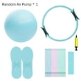 thumbnail image 1 of Pilates 7-Piece Set - Complete Home Workout Kit with Resistance Bands & Silicone Stretch Bands for Total Body Fitness, 1 of 6