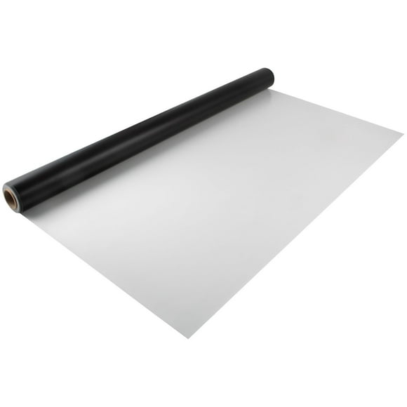 KFFKFF Dance Floor, 6.6x23ft Dance Floor Roll, 0.06in Thick PVC Vinyl Dance Floor, Black/White Reversible Portable Dance Floor, Non-Slip Dance Flooring, Ballet Dance Floor