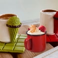 thumbnail image 2 of ColoMX 2pcs esmalte de agua taza de agua vintage taza de café taza de café bebiendo tazas, 2 of 8