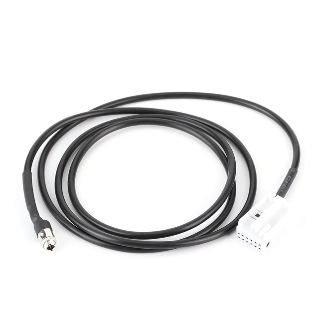 Cable adaptador de entrada de audio, cable adaptador de audio auxiliar de 3,5 mm para música, cable adaptador de entrada de audio, construcción robusta