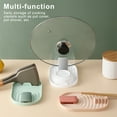 thumbnail image 3 of Spoon Holder Rest Plastic Cookware Organizer Rack Restaurant Pot Lid Tableware Shelves Kitchen Cooking Gadgets Accessories White, 3 of 9