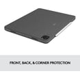 thumbnail image 2 of Funda de teclado Logitech Combo Touch iPad Pro 11" gris reacondicionada, 2 of 9