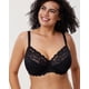 thumbnail image 2 of Sostén DELIMIRA para mujer talla grande con cobertura total y encaje 40DD, 2 of 5