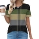 thumbnail image 1 of mfyjkho Tops Para Salir, Camiseta Informal De Manga Corta Con Cuello Redondo Para Mujer, De Moda, Para Primavera/Verano Tops Para Hacer Ejercicio M, 1 of 5