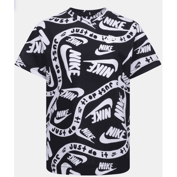 Nike Kids' Brandmark Basic T-Shirt - Size Large - 6/7 YRS