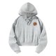 thumbnail image 2 of Sudadera con capucha para mujer, camiseta deportiva de manga larga, sudaderas con capucha de moda casual, sudadera recortada para entrenamiento L, 2 of 8