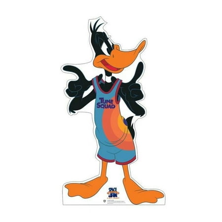 Advanced Graphics 51 x 28 in. Daffy Duck Cardboard Cutout, Space Jam a New Legacy