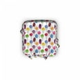 thumbnail image 2 of Ice Cream Ottoman Cover, Hand-drawn Watercolored, 2 Piece Slipcover Set with Ruffle Skirt for Square Round Cube Footstool Decorative Home Accent, Standard Size, Multicolor, by Ambesonne, 2 of 5