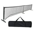 thumbnail image 1 of Red de Pickleball portátil de fácil instalación, marco de metal resistente de 22 pies, con bolsa de almacenamiento, red de malla para interiores y, 1 of 8