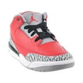thumbnail image 2 of Little Kid's Jordan 3 Retro SE "Unite" Fire Red/Cement Grey (CQ0487 600) - 3, 2 of 6