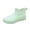 Mint Green, variant on Women's Short Rain Boots Casual Spring Summer Rain Boots Solid Color Waterproof Thick-Soled Short Dopamine Color Shoes Low-top Ankle Boots Everyday Rain Boots