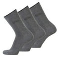 thumbnail image 1 of camel active Calcetines para hombre, paquete de 3 - Calcetines básicos, algodón orgánico Antracita 39-42, 1 of 1