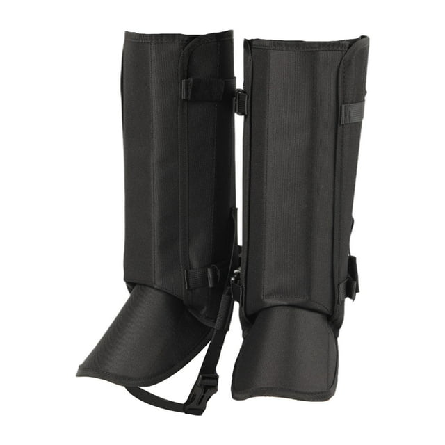 Polainas para piernas Colamx Calzado de invierno único Negro