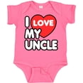thumbnail image 3 of Inktastic I Love My Uncle Boys or Girls Baby Bodysuit, 3 of 5