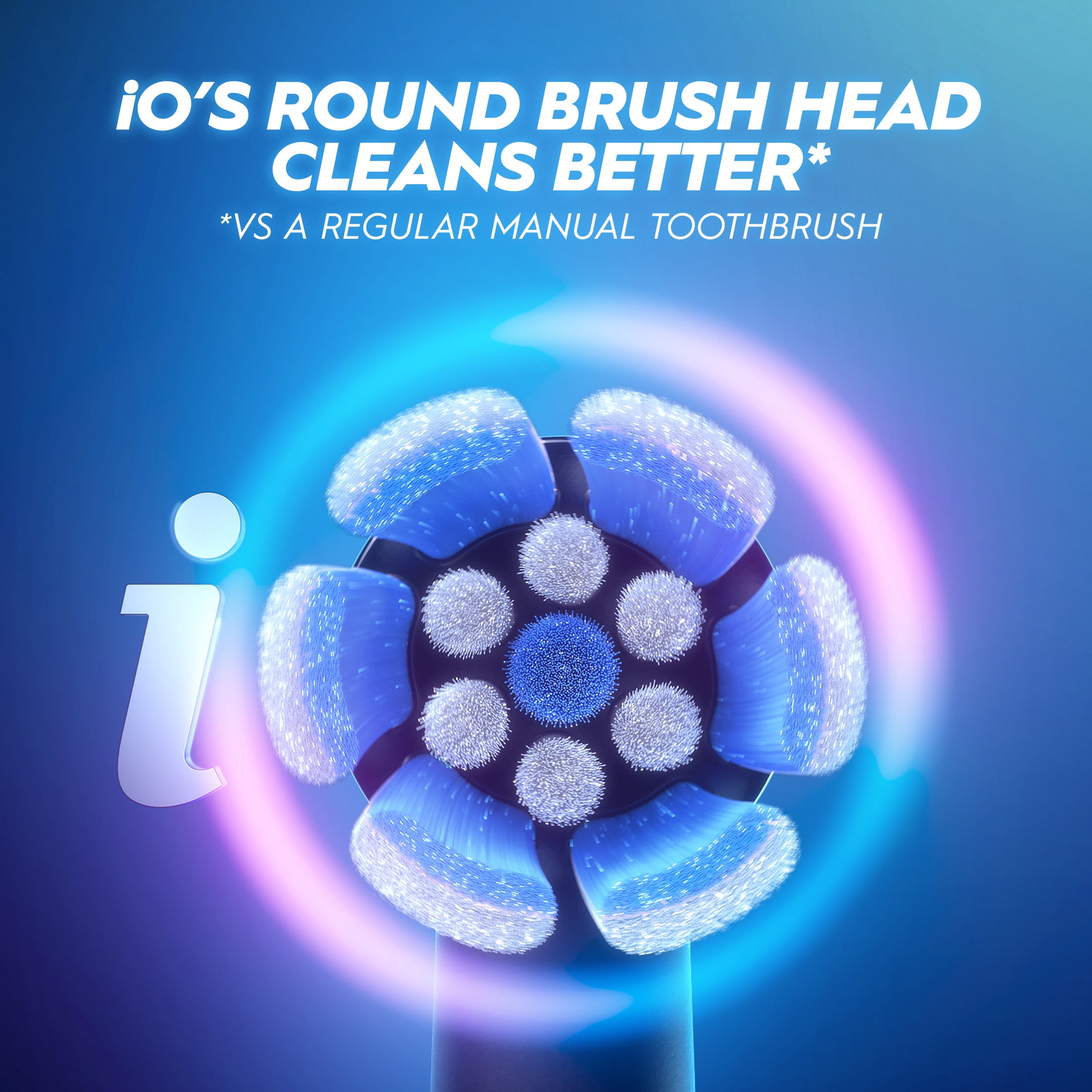 Oral-B Rechargeable Electric Toothbrush,NFL Philadelphia Eagles Edition iO2, 3 Cleaning Modes, Automatic Pressure Sensor to Protect Gums