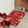 thumbnail image 4 of Valentines Doormat Outdoor 17x29 Inch, Love Heart Floor Decorations Front Door Mat for Farmhouse Home Indoor Outside Entry Welcome Rugs DM191, 4 of 6