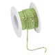 thumbnail image 1 of Cadena de cristal imitación diamante Unique Bargains 5.5 Yardas 2mm Plata Verde Claro, 1 of 7